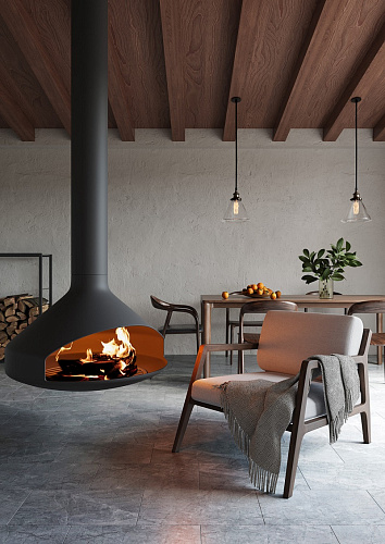 Кварцевый ламинат Fargo Stone Дымчатый Меланит 61S455  Кварцевый ламинат Fargo Stone Дымчатый Меланит 61S455